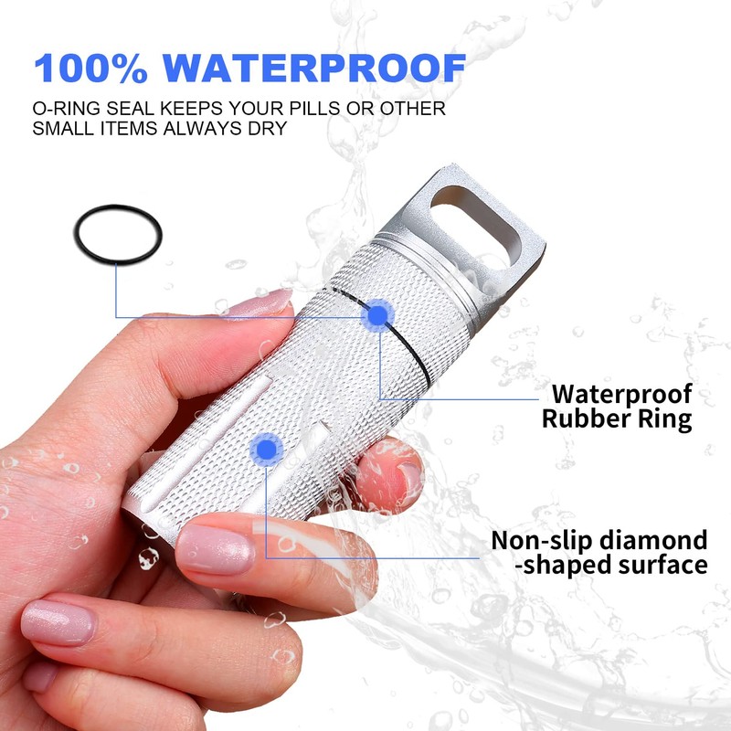BIU-BOOM Aluminum Alloy Waterproof & Shockproof Case for Ledger Nano