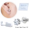 2 Pack Self Ear Piercing Gun Earring Disposable Piercing Kit