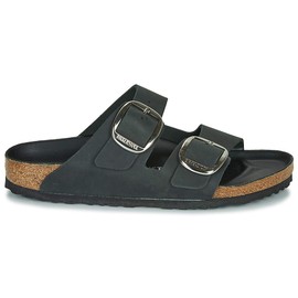 Birkenstock, classic Arizona NL unisex adult mules (narrow) - Black - 36 EU