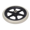 Wheelchair Wheel 8in PU Walker Caster Replacement Skidproof with Ball