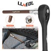 LLNEDL 3/8 Inch Drive Long Allen Hex Bit Socket Set,