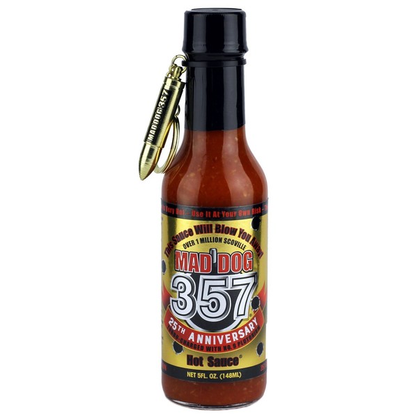 Mad Dog 357 Gold Edition Hot Sauce, 5oz