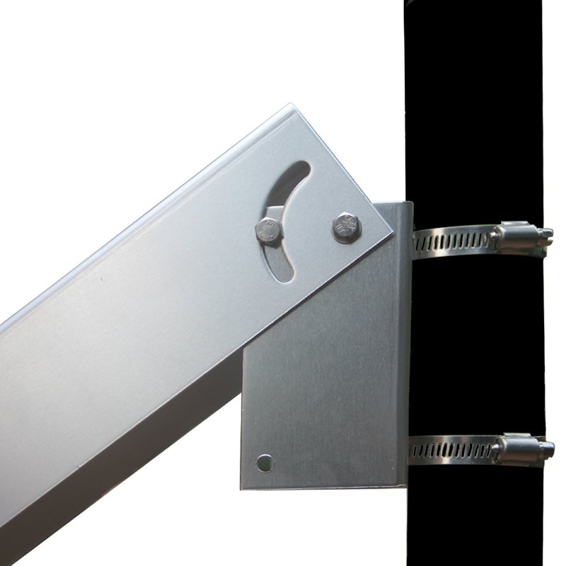 Solar Panel Pole Mount Kit Single Arm Pole-Wall Mounting Brackets