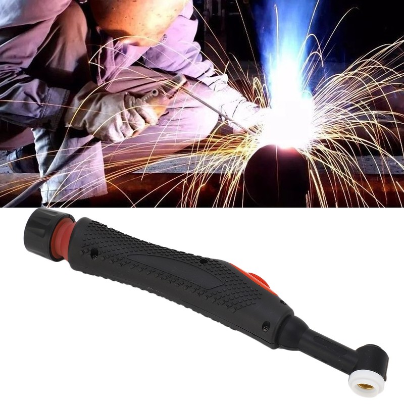 TIG Welding Torch Head Kit 360 Degree Rotatable Air Cooling