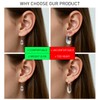 Christmas Snowman Earrings for Women Dangling Sterling Silver Snowman Earrings