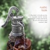 Alpine Corporation WCT688 Old Fashion Pump Barrel Rustic Fountain, 12"L