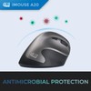 Adesso iMouse A20 Ergonomic Wireless Mouse, 1000/1600/2400 DPI, Vertical Design,