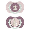 Difrax Lovi Dynamic Dummy for Babies, Luminous Dummy, 18+ Months,