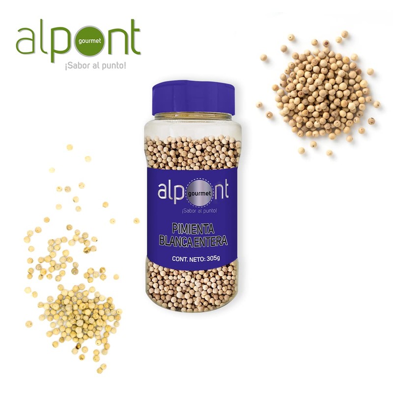 Alpont Pimienta blanca entera, 305 g