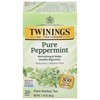 Twinings Pure Peppermint Herbal Tea Individually Wrapped Bags, 20 Count