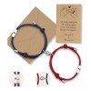 Dtup Pulsera Para Pareja Magnética Con Iman Luna Sol Regalo