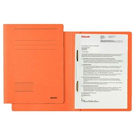 Leitz Fresh File Folder A4 Manila Cardboard Orange