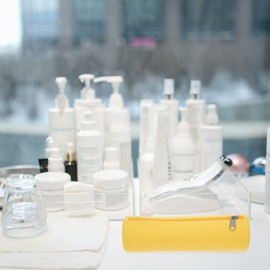 FOMIYES Makeup Brush Storage Bag Compact Zipper Design Makeup Brush Holder for Travel Portable Cosmetic Pouch for Organizing