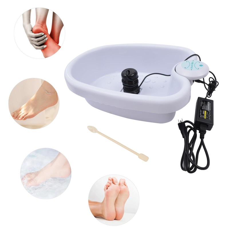 24W 110V Ionic Foot Bath Detox Machine, Portable Detox Foot