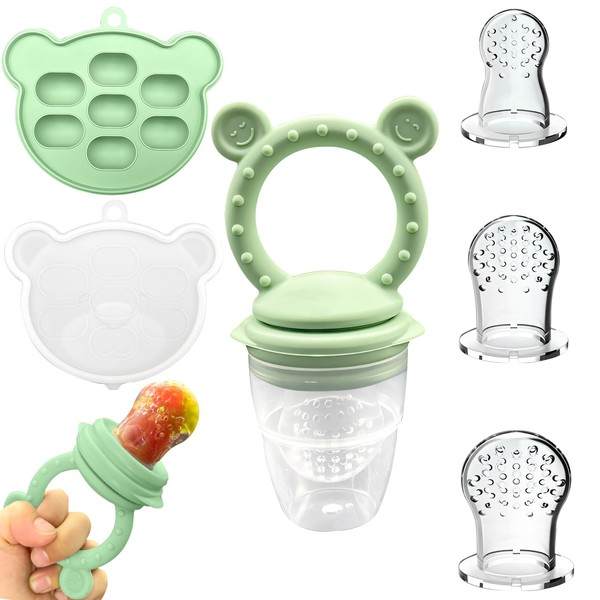 EHRHDKNS Bandeja Congeladora de Alimentos para Bebés Sin BPA, Adecuado