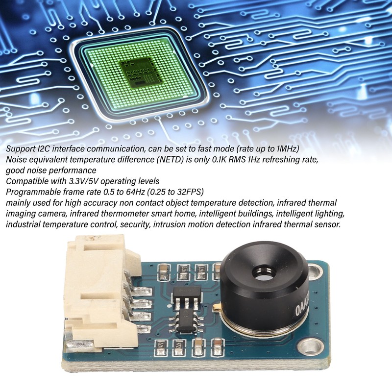 IR Array Thermal Imaging Camera Module 32x24 PX 110 Degrees