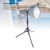 Wig Head Stand Tripod Aluminum Alloy Adjustable Height Portable Mannequin