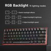 KEMOVE K61SE Gaming Mechanical Keyboard, 60 Percent Wired RGB Backlit