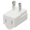 90 Degreen 2 Prong Adapter, Plugrand Up Angled Nema 1-15P