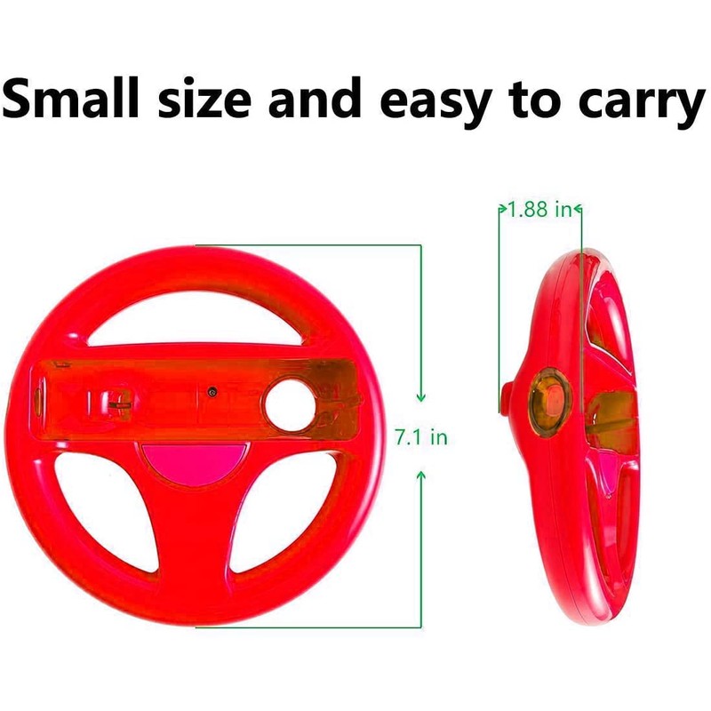 Grehge teering wii Controller Design Stand Mario Kart Racing Game