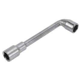 HEROFFIX 1 Pcs Socket Wrench Spanner Socket Remover 16.7x4.4cm Carbon Steel Hexagon 16mm for Car Motorcycle Dirtbike Repair L Shaped Wrench Sleeve Double Ended