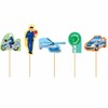 Police Muffin Picks Pack of 10 // Muffin Decoration for