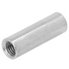 5PCS M12 Cylindrical Coupling Nuts 304 Stainless Steel Female Thread