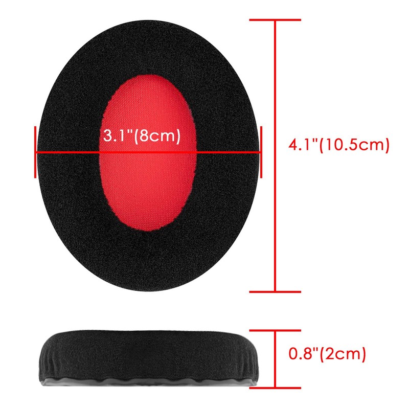 Replacement Ear Pads for HyperX Cloud II, 2, Cloud III,
