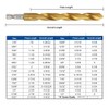COMOWARE Titanium Impact Drill Bit Set - 30 Pcs Hex