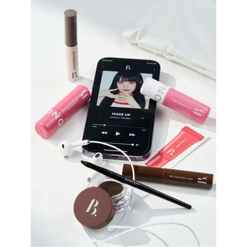 본셉 메이크업 BONCEPT Slim Fixing Browcara (02 Natural Brown)