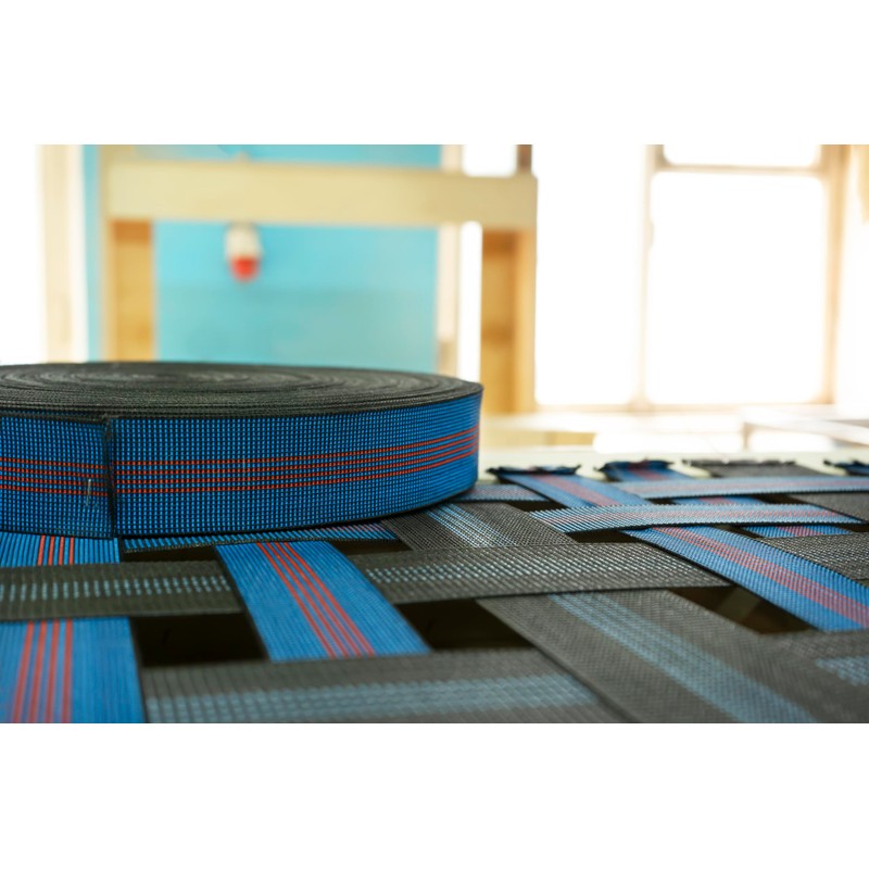 Shelver Elasticated Upholstery Webbing for Furniture Seats, Sofa and Chair