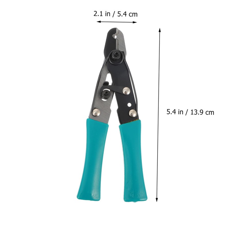 TEHAUX 1pc Dark Green Capillary Scissors with Lock Design Resistant