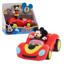Mickey, Vehicle with 1 Figure 7.5 cm and 1 Accessories, Racing Model, Toy for Children from 3 Years, GIOCHI PREZIOSI, MCC062