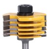 Hilitand 2pcs Slot Cutter Router Bit 1/4in Shank 3 Wing