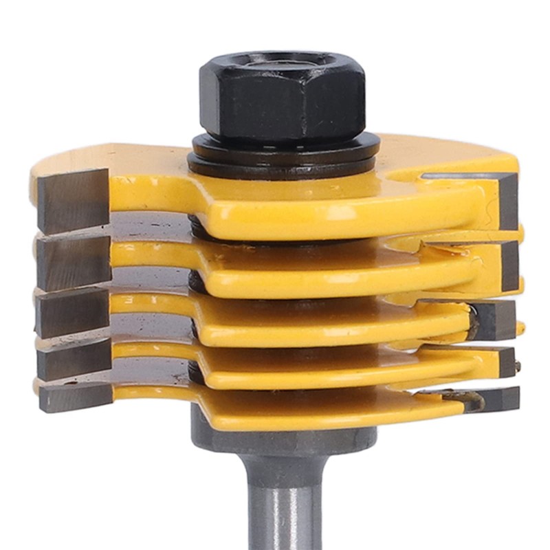 Hilitand 2pcs Slot Cutter Router Bit 1/4in Shank 3 Wing