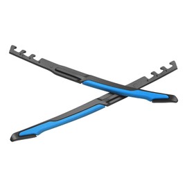 PapaViva cómodo reemplazo de varillas deslizantes brazos para Oakley OO9290, Azul/Patchwork