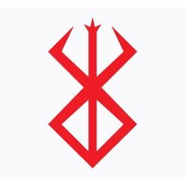Berserk Brand of Sacrifice Sticker Die Cut Decal Self Adhesive Vinyl Bumper Sticker Vinyl Sticker Car Truck Decal 5"