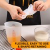 3 PCS Silicone Measuring Cups Flexible Chocolate Melting Cup for
