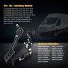 GXARTS Right Side Sliding Door Hinge Roller Upper Middle Lower