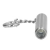 Mini LED Flashlight 500LM 304 Stainless Steel Portable with Snap