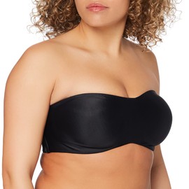 Lilyette by Bali Women's Tailored Strapless Minimzer Bra, Black, 40D