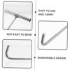 Hohopeti Stainless Steel Manhole Cover Hook T Shape Heavy Duty