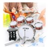 TOYGAGADE Batería Niños Banco Baquetas Platillo Bombo Musicales Toygagade