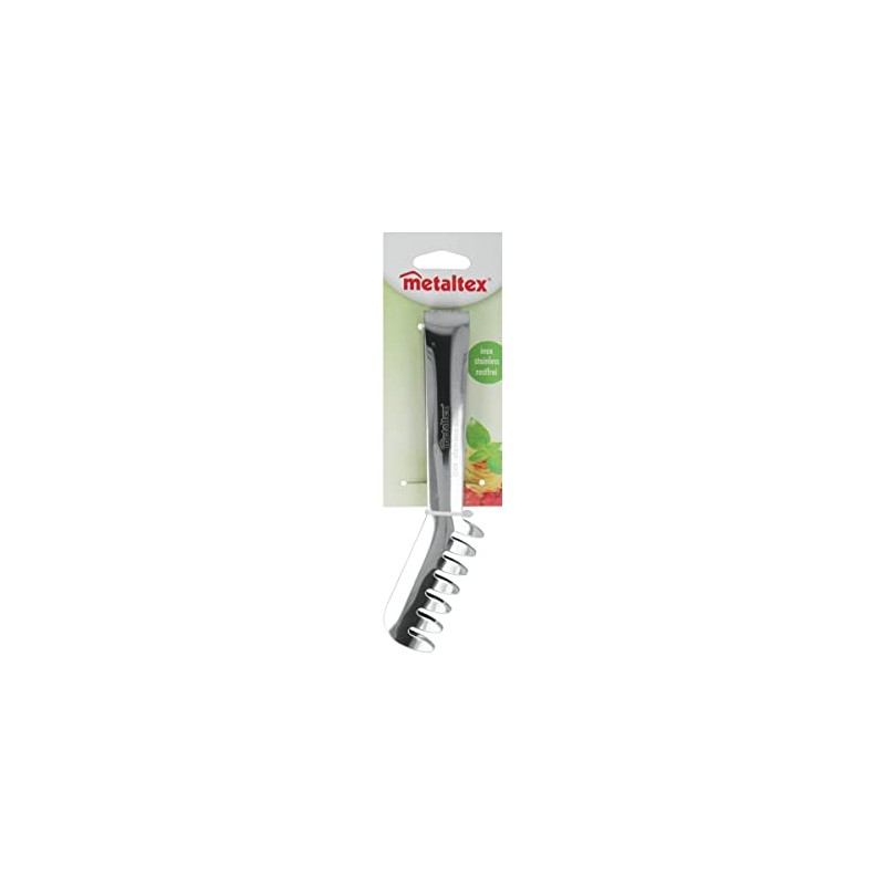 Metaltex, Pinza per Spaghetti in Acciaio Inox, Argento, 20 cm