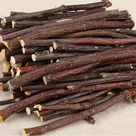 Unbranded Nature Apple Sticks Pet Food Wood Chew Toys 100 G