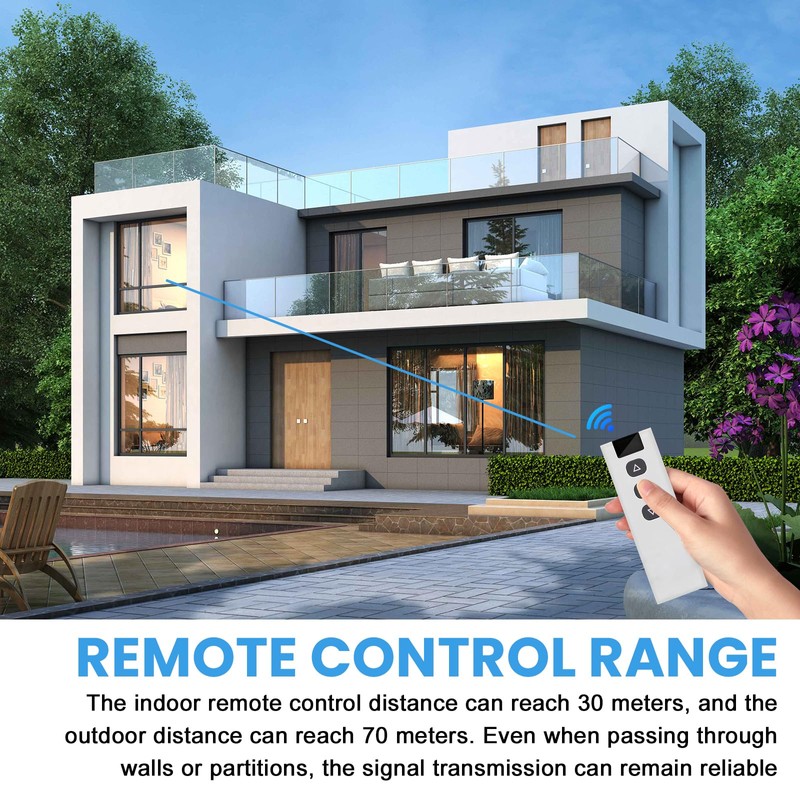 Wireless Roller Shutter Control Retrofit Set, Wireless Switch Blind Switch