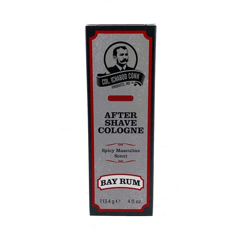 Colonel Ichabod Conk Bay Rum After Shave Cologne 4 Fl.