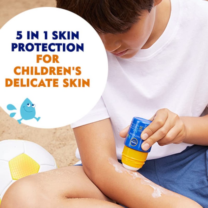 NIVEA SUN Kids Protect & Care Caring Roll-On (50 ml)