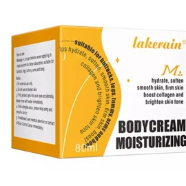Lakerain Moisturizing Body Cream Hydrate, Soften, Smooth Skin Expires: 10/2026