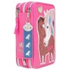Depesche Miss Melody Love 10529 Pencil Case 3 Compartments with